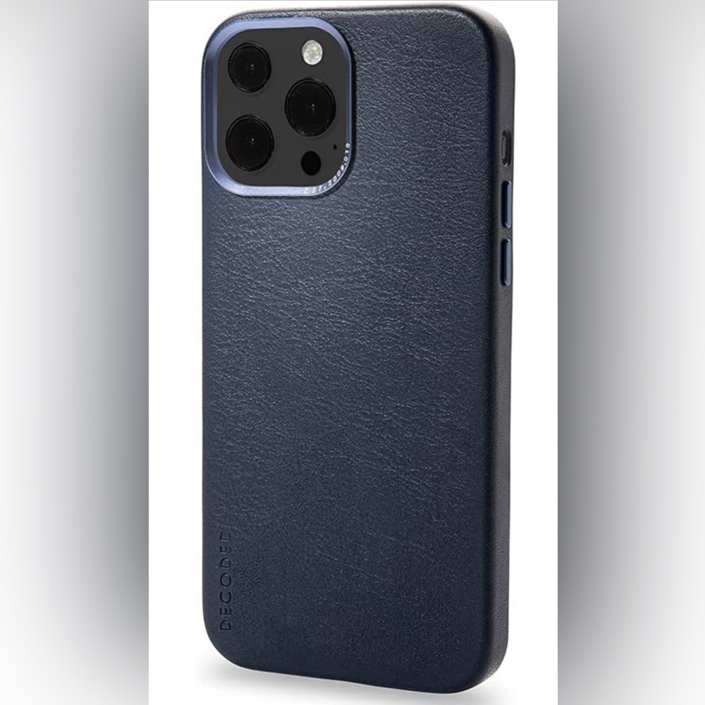 BNIB DECODED Premium Aniline Leather iPhone 13 Pro Case